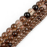 Hot New Arriva Natural S moky Q uartz Faceted Round Ball Beads for DY Necklace Jewelry Making Pick Size 4 6 8mm Wholesale